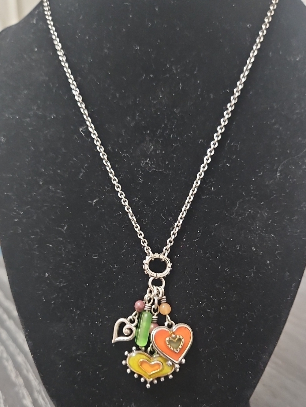 Brighton Portobello Hearts Necklace
